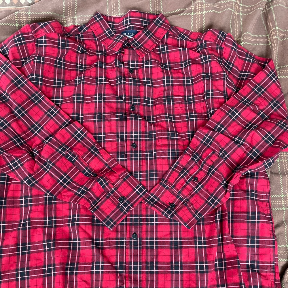 Men's button down shirt